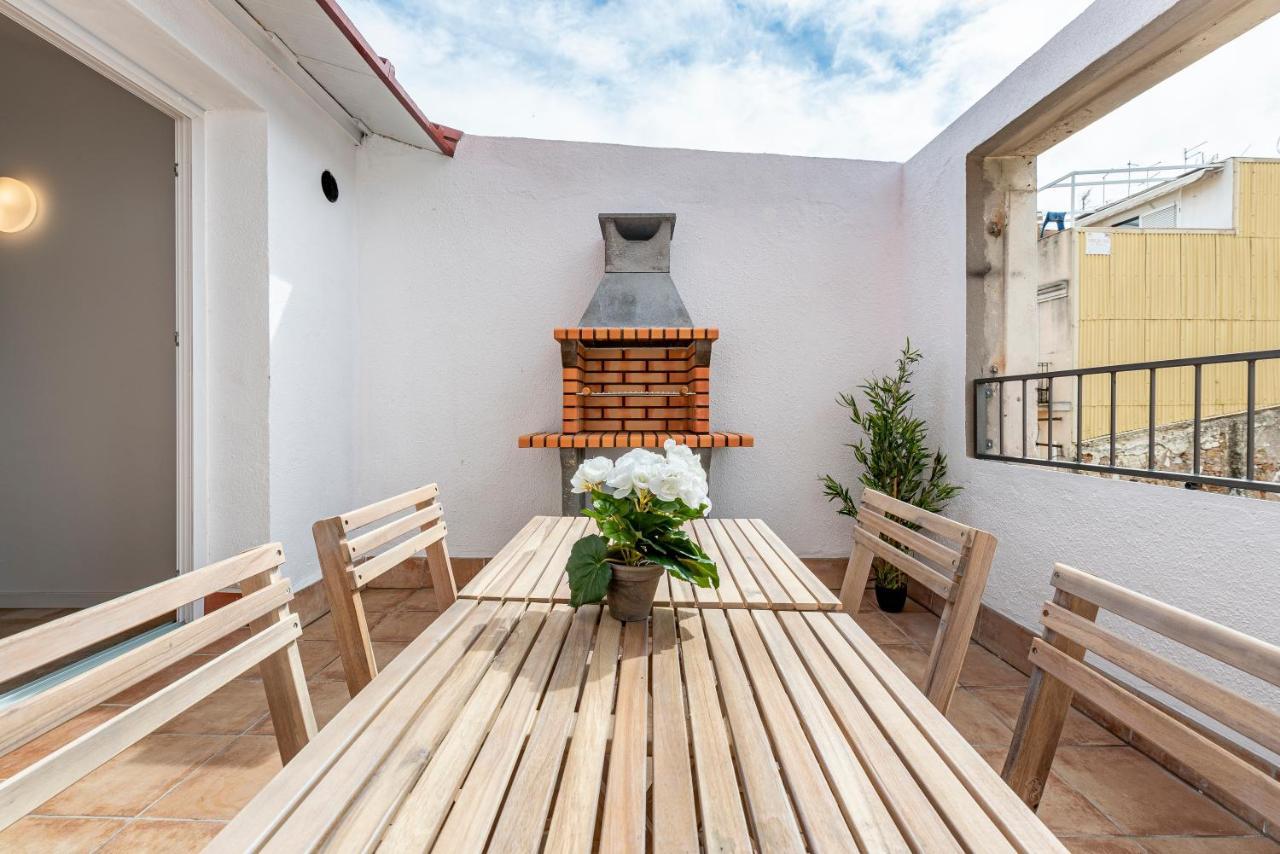 Atico Duplex Con Barbacoa Y Terraza En Barri Port Maritim Apartman Tarragona Kültér fotó
