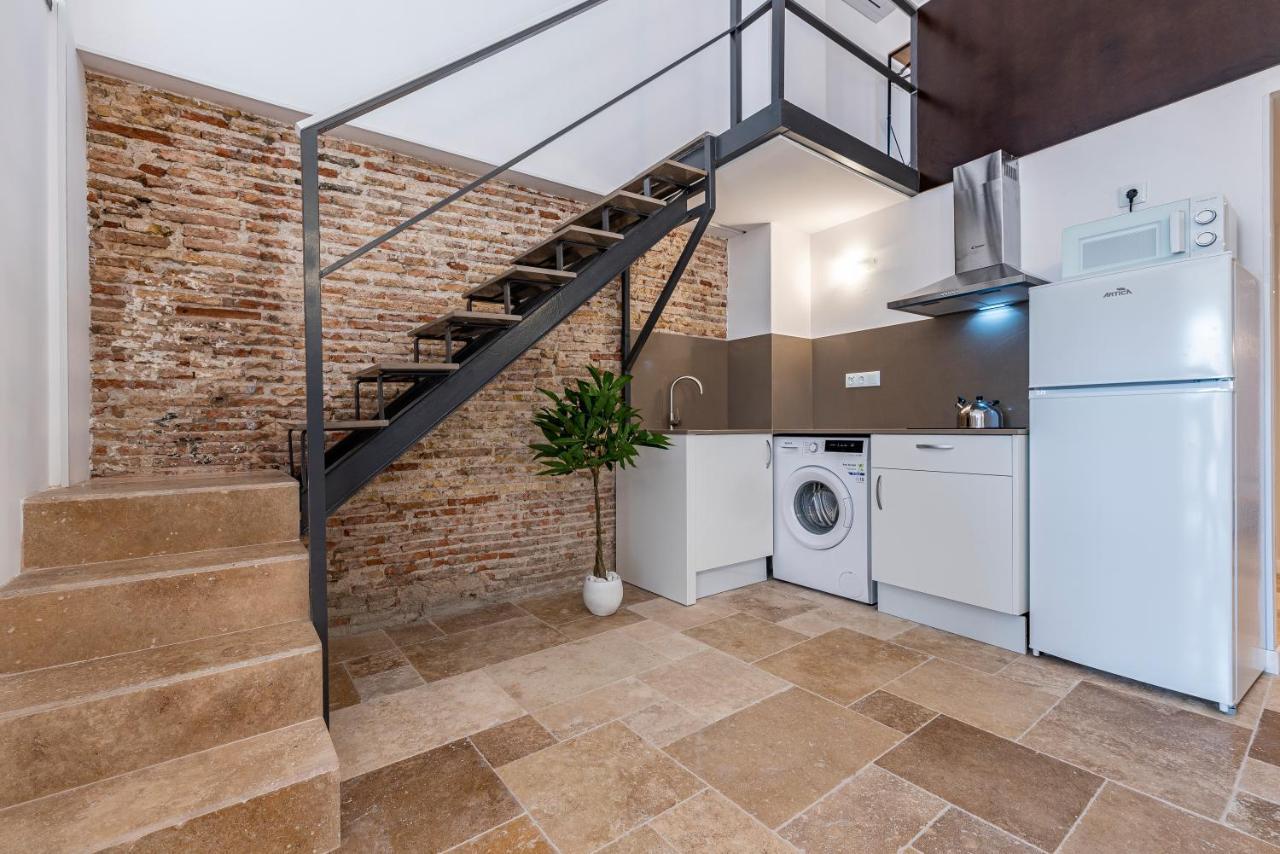 Atico Duplex Con Barbacoa Y Terraza En Barri Port Maritim Apartman Tarragona Kültér fotó